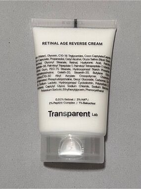 Transparent Lab Retinal Age Reverse Cream 30 ml / 1.7 oz New in Box